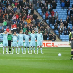 A Moment of Silence: Honoring Coventry's Resilient Past - Coventry City vs. West Ham United (November 19, 2011) A Moment of Silence: Honoring Coventry's Resilient Past - Coventry City vs. West Ham United (November 19, 2011)