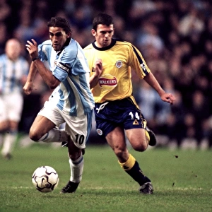 Moustapha Hadji's Sprint Past Callum Davidson: Coventry City vs. Leicester City (FA Carling Premiership, 10-12-2000)