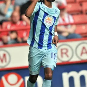 Nathan Delfouneso Scores First Goal: Coventry City's Triumph at Bramall Lane (Sky Bet League One: Sheffield United vs Coventry City) Nathan Delfouneso Scores First Goal: Coventry City's Triumph at Bramall Lane (Sky Bet League One: Sheffield United vs Coventry City)