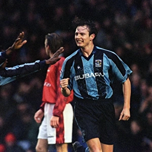 Noel Whelan Scores the Opener: Coventry City vs Manchester United (December 1997)