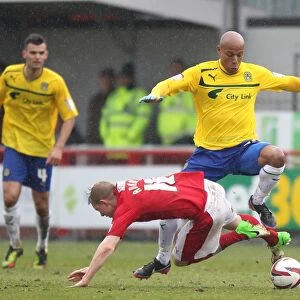 npower Football League One Jigsaw Puzzle Collection: Crawley Town v Coventry City : Broadfield Stadium : 13-04-2013
