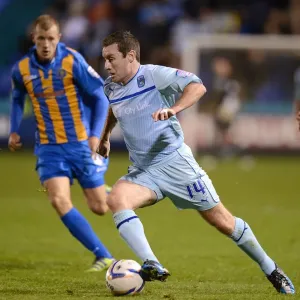 npower League One - Shrewsbury Town v Coventry City - Greenhous Meadow npower League One - Shrewsbury Town v Coventry City - Greenhous Meadow