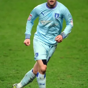 Oliver Norwood in Action: Coventry City vs Crystal Palace, Npower Championship (6-3-2012)