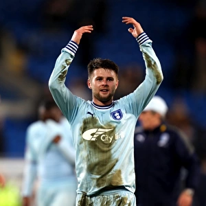 Oliver Norwood's Emotional Farewell: Coventry City's Heartfelt Applause at Cardiff City Stadium (Npower Championship, 21-03-2012)