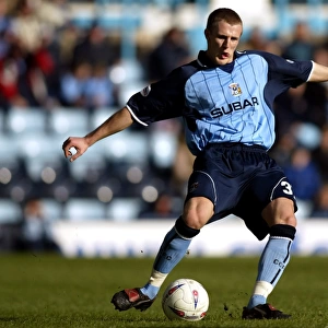 Peter Clarke in Action: Coventry City vs Burnley (Division One, March 13, 2004)