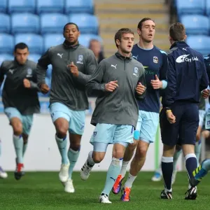 Pre-Match Warm-Up: Coventry City Players Gear Up Against West Ham United at Ricoh Arena (Npower Championship, 2011) Pre-Match Warm-Up: Coventry City Players Gear Up Against West Ham United at Ricoh Arena (Npower Championship, 2011)
