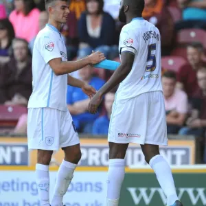 Reda Johnson and Conor Thomas: Coventry City's Unstoppable Duo Celebrate Opening Goal Against Bradford City (Sky Bet League One) Reda Johnson and Conor Thomas: Coventry City's Unstoppable Duo Celebrate Opening Goal Against Bradford City (Sky Bet League One)