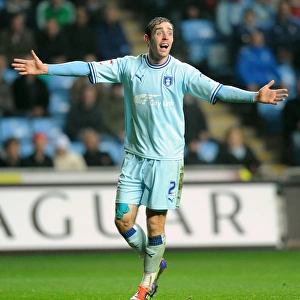 Richard Keogh in Action: Coventry City vs. West Ham United (Npower Championship, 19-11-2011)