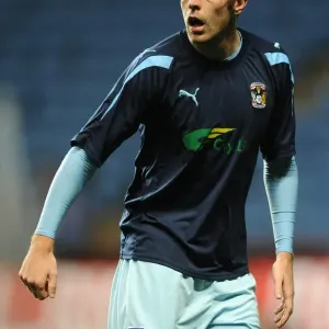 Richard Keogh of Coventry City in Pre-Match Warm-Up at Ricoh Arena vs Blackpool (Npower Football League Championship, 27-09-2011)