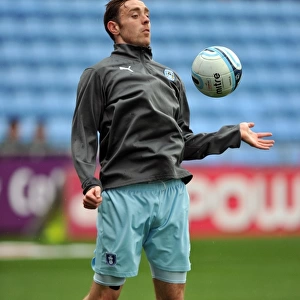 Richard Keogh Leads Coventry City in Npower Championship Clash Against Doncaster Rovers at Ricoh Arena (21-04-2012)