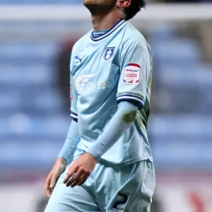 Richard Keogh's Disappointment: Coventry City FC's Defeat Against Millwall in Championship (17-04-2012) Richard Keogh's Disappointment: Coventry City FC's Defeat Against Millwall in Championship (17-04-2012)