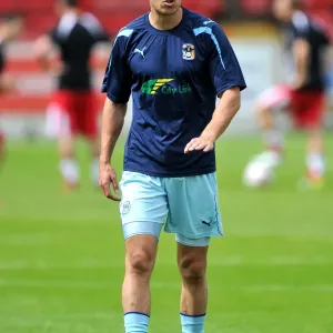 Richard Wood in Action: Coventry City vs Accrington Stanley - Pre-Season Friendly at Crown Ground Richard Wood in Action: Coventry City vs Accrington Stanley - Pre-Season Friendly at Crown Ground