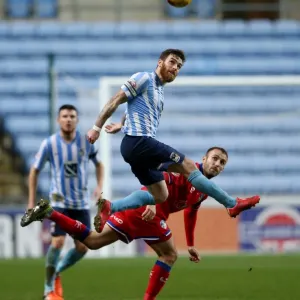Romain Vincelot in Action: Coventry City vs Oldham Town, Sky Bet League One, Ricoh Arena Romain Vincelot in Action: Coventry City vs Oldham Town, Sky Bet League One, Ricoh Arena