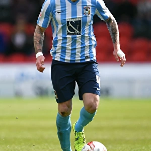 Romain Vincelot of Coventry City in Action at Doncaster Rovers Keepmoat Stadium during Sky Bet League One Match