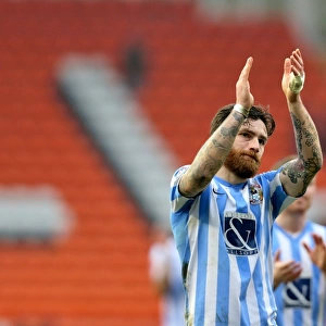 Romain Vincelot's Heartfelt Applause: Coventry City's Victory at Blackpool's Bloomfield Road (Sky Bet League One, 2015-16)
