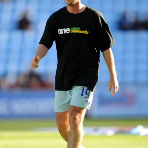 Roy O'Donovan's Pre-Match Ritual: Gearing Up Against Burnley in Coventry City FC's Championship Showdown (22-10-2011, Ricoh Arena) Roy O'Donovan's Pre-Match Ritual: Gearing Up Against Burnley in Coventry City FC's Championship Showdown (22-10-2011, Ricoh Arena)