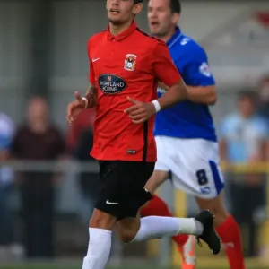 Ruben Lameiras in Action: Coventry City vs Portsmouth Pre-Season Clash Ruben Lameiras in Action: Coventry City vs Portsmouth Pre-Season Clash