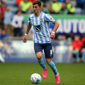 Ruben Lameiras in Action: Coventry City vs Shrewsbury Town, Sky Bet League One, Ricoh Arena Ruben Lameiras in Action: Coventry City vs Shrewsbury Town, Sky Bet League One, Ricoh Arena