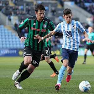 Ruben Lameiras vs. Nial Canavan: A Football Battle in Sky Bet League One at Coventry City's Ricoh Arena