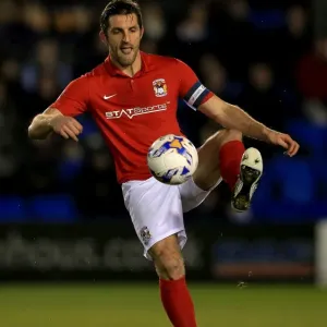 Sam Ricketts in Action: Coventry City vs. Shrewsbury Town, Sky Bet League One, Greenhous Meadow Sam Ricketts in Action: Coventry City vs. Shrewsbury Town, Sky Bet League One, Greenhous Meadow