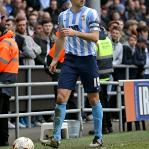 Sam Ricketts in Action: Coventry City vs. Blackpool, Sky Bet League One (2015-16)