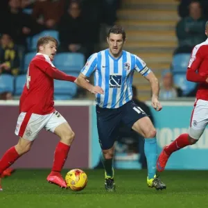 Sam Ricketts in Action: Coventry City vs Barnsley, Sky Bet League One Sam Ricketts in Action: Coventry City vs Barnsley, Sky Bet League One