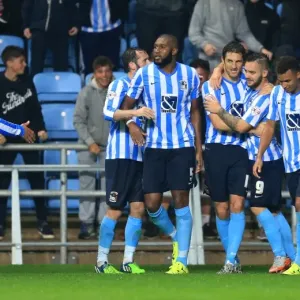 Sam Ricketts Scores His Second Goal: Coventry City vs. Southend United (Sky Bet League One) Sam Ricketts Scores His Second Goal: Coventry City vs. Southend United (Sky Bet League One)