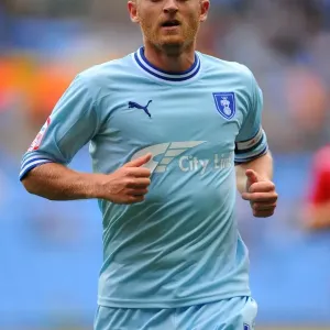 Sammy Clingan in Action for Coventry City vs. Reading at Ricoh Arena (2011) Sammy Clingan in Action for Coventry City vs. Reading at Ricoh Arena (2011)