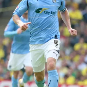 Sammy Clingan of Coventry City in Action Against Norwich City in the Npower Championship, Carrow Road (07-05-2011) Sammy Clingan of Coventry City in Action Against Norwich City in the Npower Championship, Carrow Road (07-05-2011)