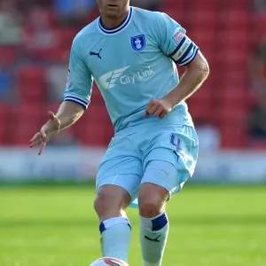 Sammy Clingan of Coventry City in Action at Oakwell Stadium against Barnsley in the Npower Football League Championship (1st October 2011) Sammy Clingan of Coventry City in Action at Oakwell Stadium against Barnsley in the Npower Football League Championship (1st October 2011)