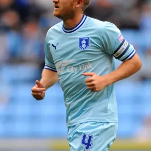 Sammy Clingan of Coventry City in Action Against Reading in the Npower Championship at Ricoh Arena (September 24, 2011) Sammy Clingan of Coventry City in Action Against Reading in the Npower Championship at Ricoh Arena (September 24, 2011)