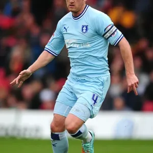Sammy Clingan of Coventry City in Action against Watford (17-03-2012, Vicarage Road) Sammy Clingan of Coventry City in Action against Watford (17-03-2012, Vicarage Road)
