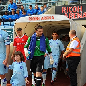 Sammy Clingan and Coventry City Kick-Off Against Reading in Championship Match (24-09-2011, Ricoh Arena)
