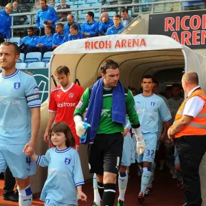 Sammy Clingan and Coventry City Kick-Off Against Reading in Championship Match (24-09-2011, Ricoh Arena) Sammy Clingan and Coventry City Kick-Off Against Reading in Championship Match (24-09-2011, Ricoh Arena)
