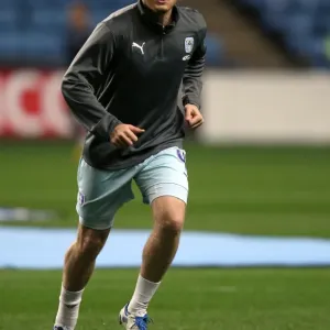 Sammy Clingan: Focused During Coventry City's Warm-Up vs Cardiff City (Npower Championship, 22-11-2011, Ricoh Arena) Sammy Clingan: Focused During Coventry City's Warm-Up vs Cardiff City (Npower Championship, 22-11-2011, Ricoh Arena)