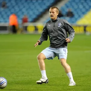 Sammy Clingan's Focused Pre-Match Routine: Coventry City at The Den vs. Millwall, Npower Championship (01-11-2011) Sammy Clingan's Focused Pre-Match Routine: Coventry City at The Den vs. Millwall, Npower Championship (01-11-2011)