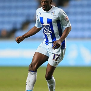 Sanmi Odelusi in Action: Coventry City vs Bradford City, Sky Bet League One, Ricoh Arena