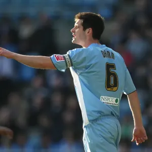 Scott Dann of Coventry City vs Birmingham City in Coventry City Football Club's Coca-Cola Football League Championship Match at Ricoh Arena (21-02-2009) Scott Dann of Coventry City vs Birmingham City in Coventry City Football Club's Coca-Cola Football League Championship Match at Ricoh Arena (21-02-2009)