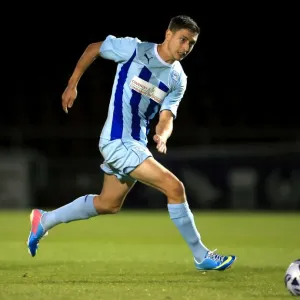 Shaun Miller in Action: Coventry City vs Cardiff City - Capital One Cup First Round Clash at Sixfields Stadium Shaun Miller in Action: Coventry City vs Cardiff City - Capital One Cup First Round Clash at Sixfields Stadium