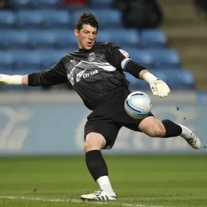 Showdown at Ricoh Arena: Keiren Westwood's Determined Performance for Coventry City Against Nottingham Forest (01-02-2011)