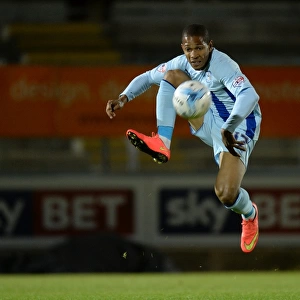Simeon Jackson Scores for Coventry City Against Barnsley in Sky Bet League One at Sixfields Stadium