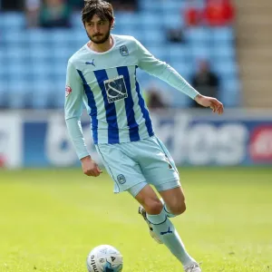 Sky Bet League One: Coventry City vs Crewe Alexandra - Adam Barton in Action at Ricoh Arena