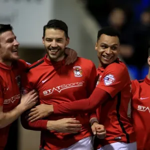Sky Bet League One - Shrewsbury Town v Coventry City - Greenhous Meadow Sky Bet League One - Shrewsbury Town v Coventry City - Greenhous Meadow