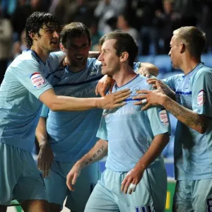 Stephen Elliott Scores First Goal for Coventry City in Npower League One at Ricoh Arena vs Sheffield United Stephen Elliott Scores First Goal for Coventry City in Npower League One at Ricoh Arena vs Sheffield United