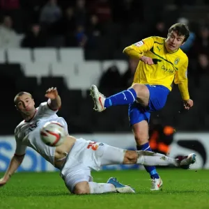 Stephen Elliott Scores Thrilling Third Goal Against Milton Keynes Dons in Football League One Stephen Elliott Scores Thrilling Third Goal Against Milton Keynes Dons in Football League One