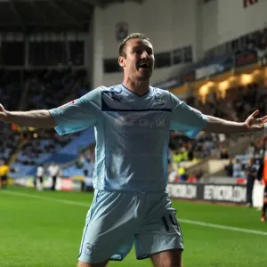 Stephen Elliott's Euphoric Moment: First Goal for Coventry City Against Sheffield United (Npower Football League One, Ricoh Arena, 21-08-2012) Stephen Elliott's Euphoric Moment: First Goal for Coventry City Against Sheffield United (Npower Football League One, Ricoh Arena, 21-08-2012)