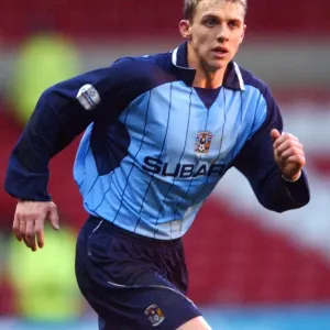 Stephen Warnock in Action: Coventry City vs. Nottingham Forest (07-02-2004) Stephen Warnock in Action: Coventry City vs. Nottingham Forest (07-02-2004)