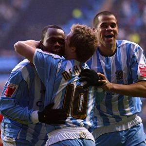 Stern John's Euphoric FA Cup Goal Celebration with Gary McSheffrey and Marcus Hall (vs Middlesbrough, 2006)