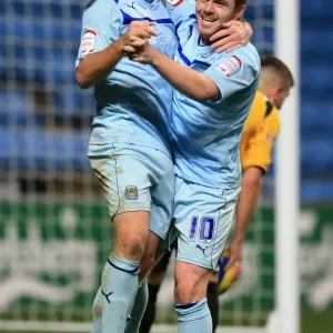 Steve Jennings Scores the First Goal for Coventry City in FA Cup Against Arlesey Town at Ricoh Arena Steve Jennings Scores the First Goal for Coventry City in FA Cup Against Arlesey Town at Ricoh Arena