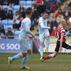 Tense Shootout: Callum Ball Faces Off Against Rob Jones at Coventry City vs Doncaster Rovers (Npower League One, Ricoh Arena)